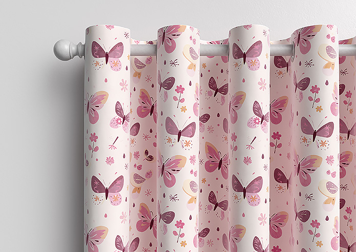 Butterfly Garden, Precious Pinks - Made to Measure Curtains - Image 12